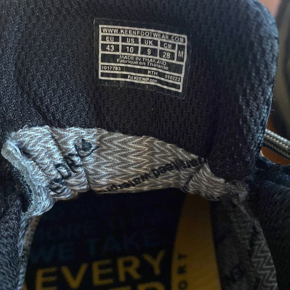 👟 EUC Keen Men’s Targhee III Leather Hiking Boot size US 10/Euro 43 - Picture 9 of 9